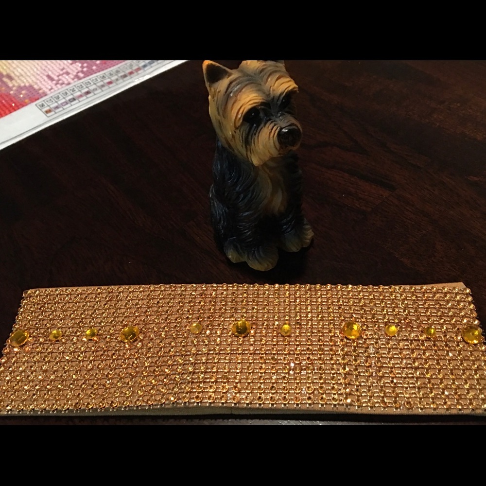 Faux bling headband.